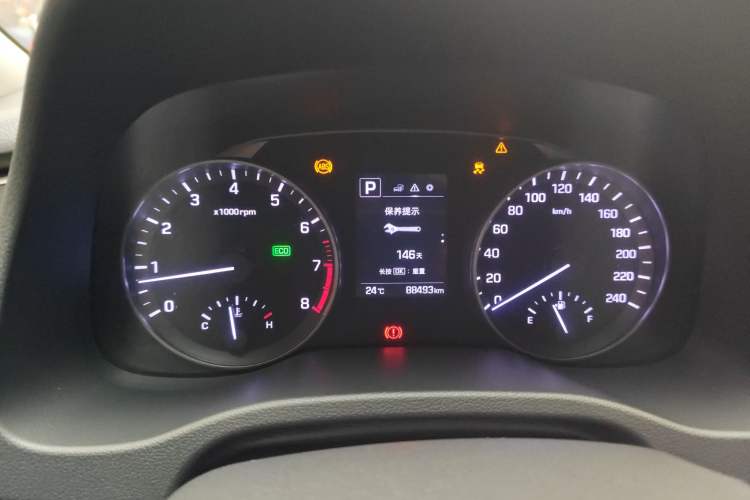 Used Hyundai Elantra (6th Generation / Lingdong) 2016 1.6L Automatic ZhiXuan · Luxury Version Instrument Cluster