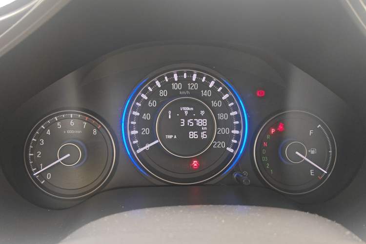 Used Honda Crider 2013 1.8L automatic comfort version Odometer Close Up