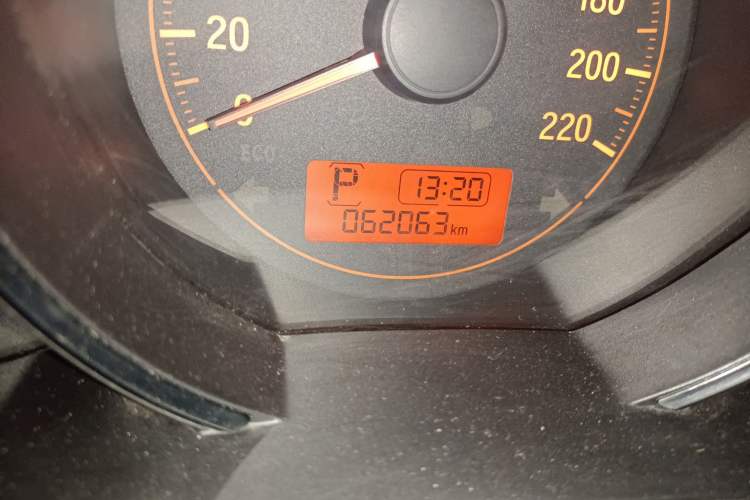 Used Honda Fit 2018 1.5L CVT Comfort Version Odometer Close Up