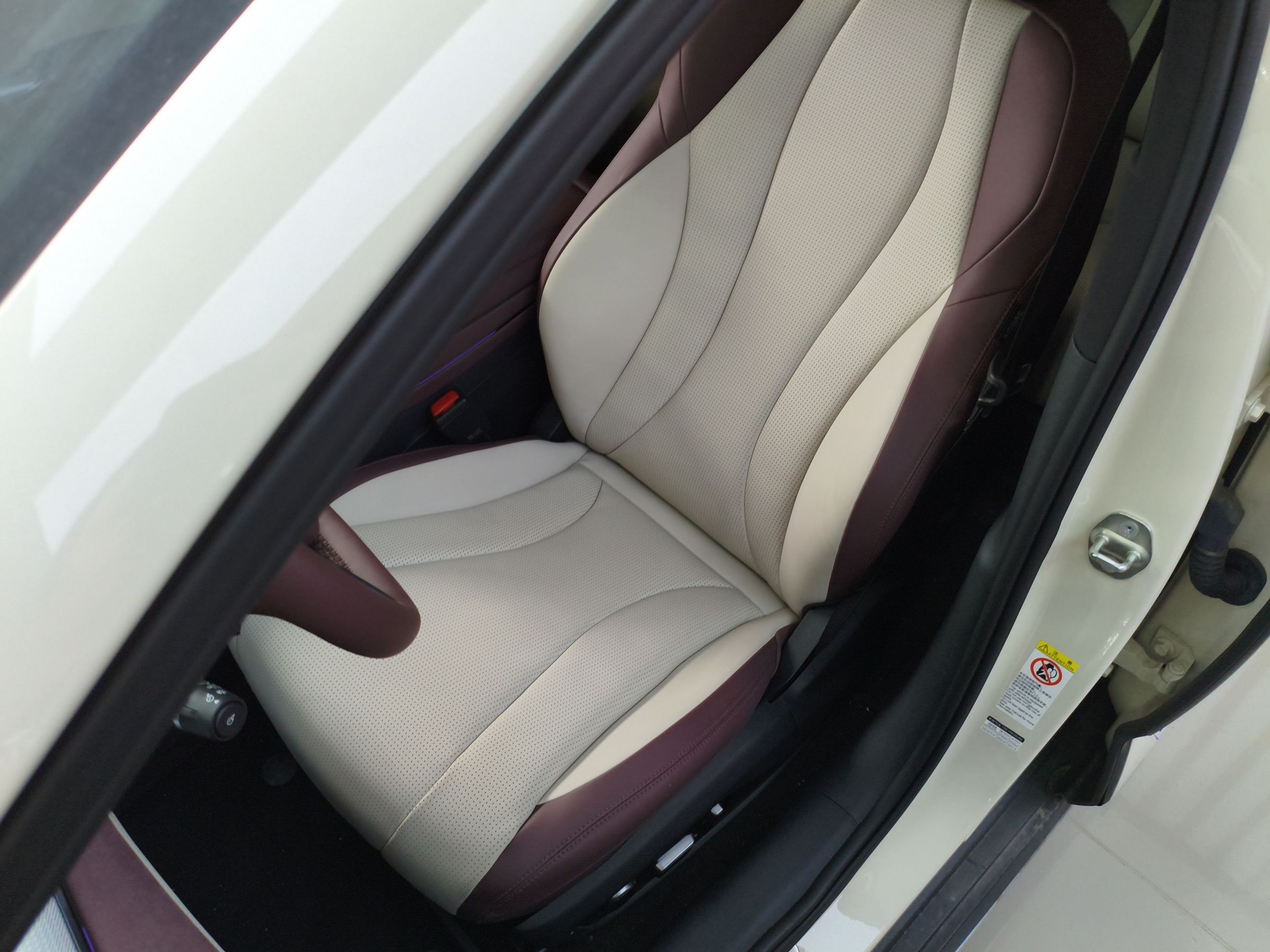 Avant de la voiture