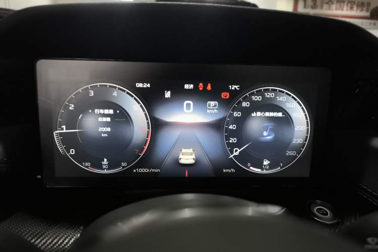 Used Hongqi H5 2025 Model 2.0T Automatic Xuan Ying 2 Million Units Commemorative Edition Instrument Cluster