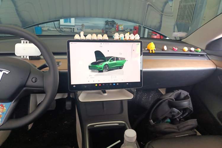 Used Tesla Model 3 2022 Rear-Wheel-Drive Version Audio And AC Panel