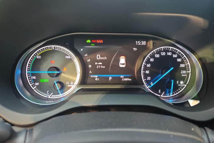 Used Toyota Venza 2022 Dual-Engine 2.5L CVT Two-Wheel Drive Luxury Edition Instrument Cluster