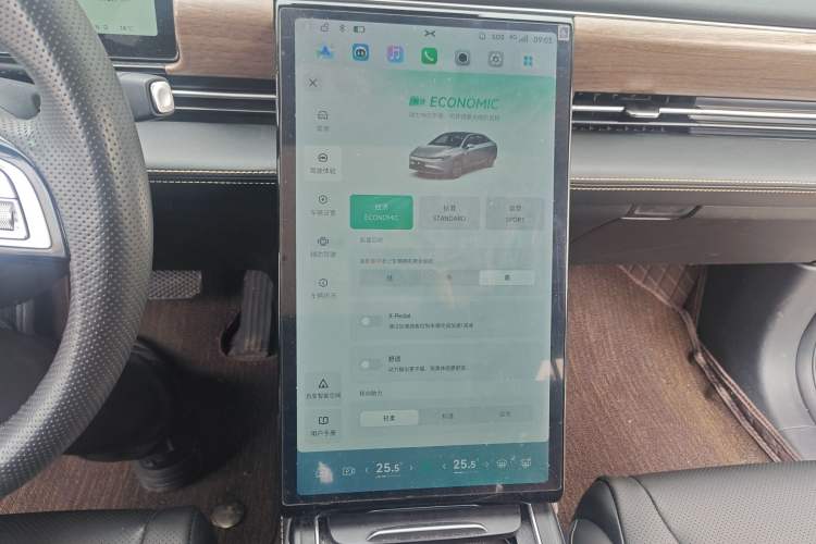 Used XPeng P5 2024 500 Plus Edition Audio And AC Panel