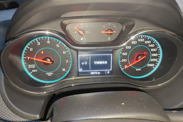 Used Chevrolet Cruze 2018 Revised Version 320 Automatic Pioneer Edition Instrument Cluster