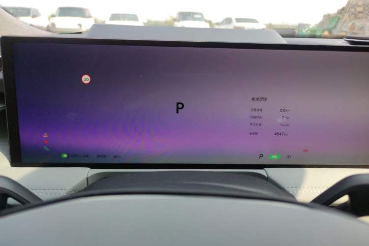 Used Geely Galaxy E8 2025 700 km Long-Range Intelligent Driving Version Instrument Cluster