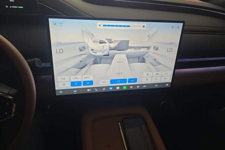 Used Hyptec HL 2025 Model Revised 350 Max Five-Seater LiDAR Edition Audio And AC Panel