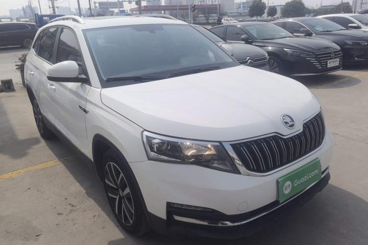 Used Skoda Kamiq 2018 1.5L Automatic Comfort Edition China V Standard Front Right 45 Deg