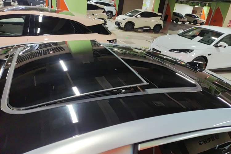 Used BYD Han L 2025 EV Four-Wheel Drive LiDAR Flagship Model Roof