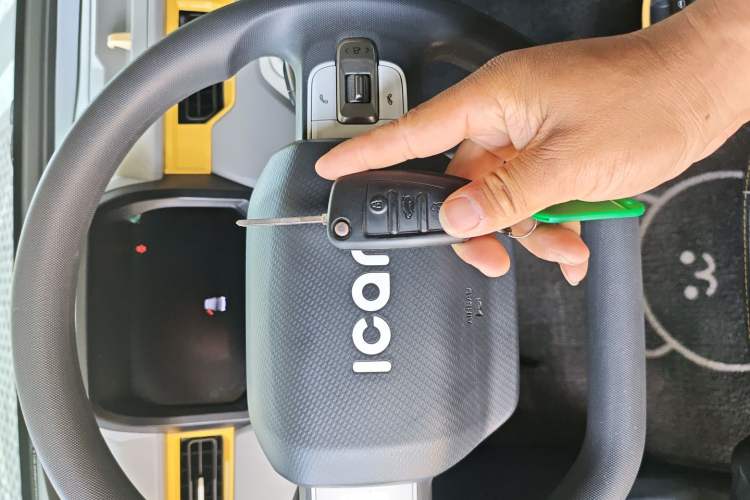 Used Chery QQ Ice Cream 2022 170km Sundae Phosphate Lithium-Ion Vehicle Key