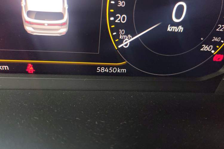 Used Volkswagen Tacqua 2021 1.5L Automatic Yue Zhi Lian Edition Odometer Close Up