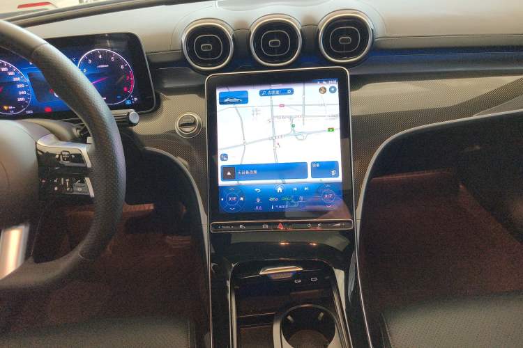 Used Mercedes-Benz C-Class 2023 Revised C 200 L Sport Edition Audio And AC Panel