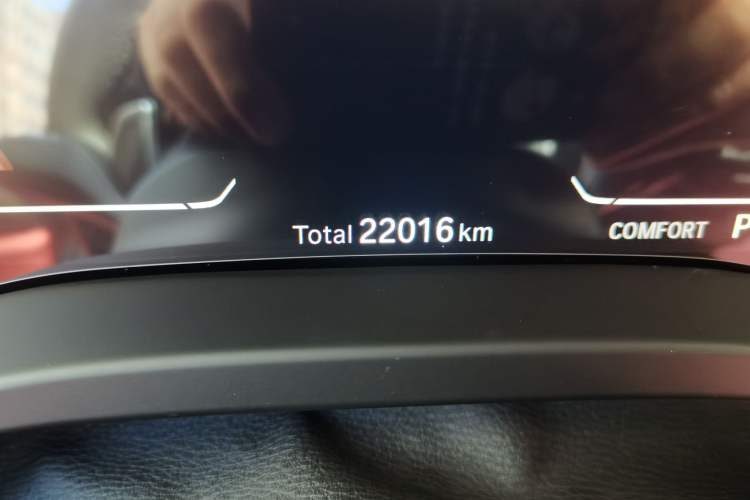 Used BMW X3 2023 Restyled xDrive30i Leading Edition M Night Sky Package Odometer Close Up