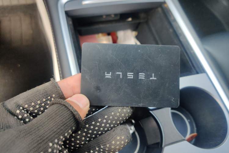 Used Tesla Model Y 2022 Revised Version Rear-Wheel Drive Vehicle Key