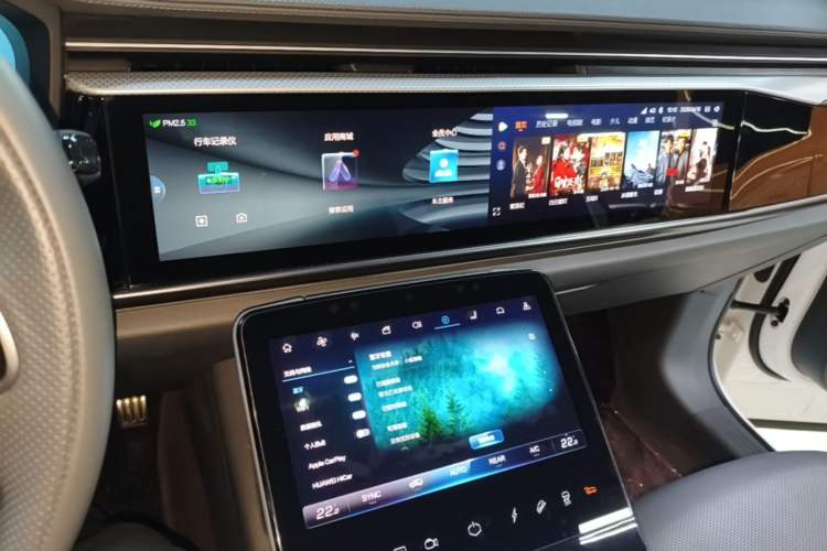 Used ARCFOX Alpha T 2023 480E Forest Edition 160kW Audio And AC Panel