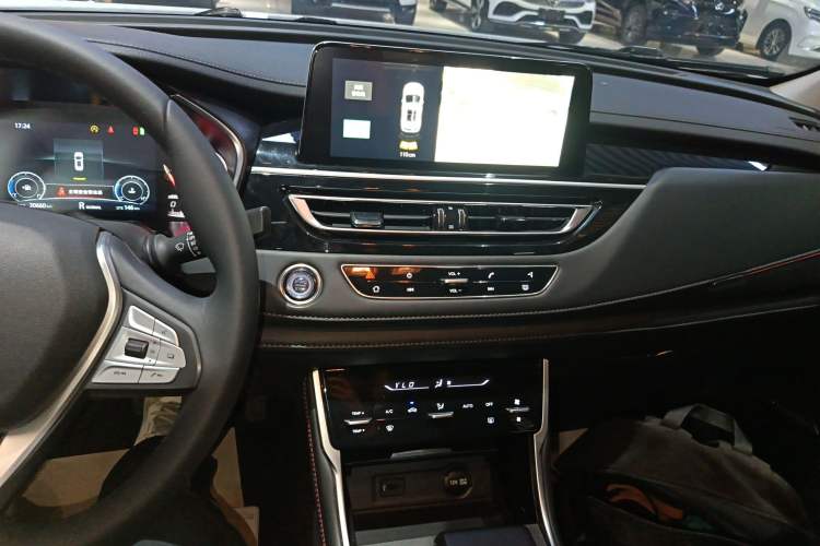 Used CHANGAN CS75 2022 Blue Whale Edition 1.5T DCT Luxury Model Audio And AC Panel