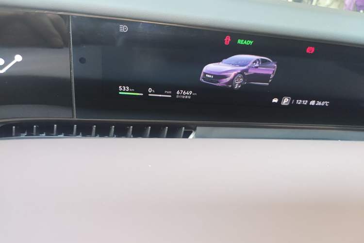 Used Avatr 12 2023 650 Three-Laser Four-Wheel Drive Performance Edition Instrument Cluster