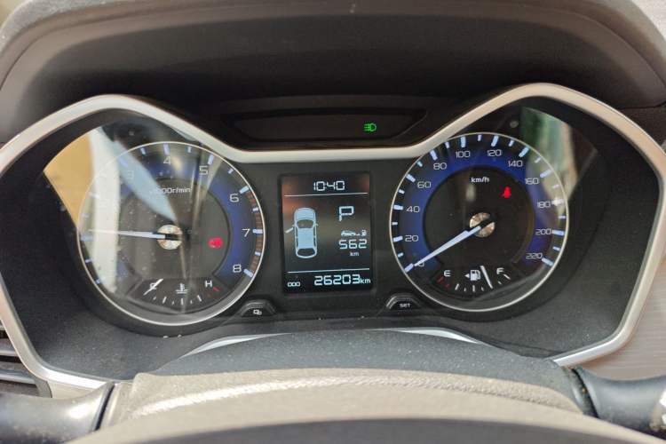 Used Geely Auto Vision X3 2019 Upgraded Model 1.5L CVT Prestige Version Instrument Cluster