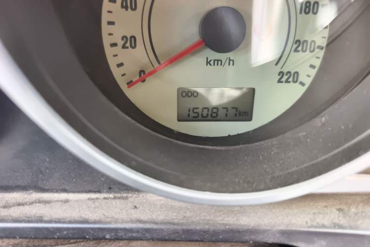 Used Haima Qubit 2012 1.3L Manual Cool Edition Odometer Close Up