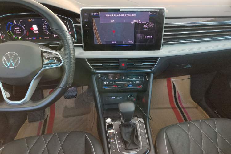 Used Volkswagen Tiguan L New Energy 2023 430 PHEV Plug-in Hybrid Prestige Edition Audio And AC Panel