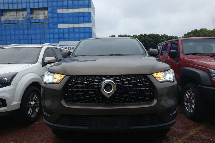 Used Great Wall Poer 2019 2.0T Commercial Version Automatic Gasoline Two-Wheel Drive Elite Trim with Long Bed – GW4C20B Front