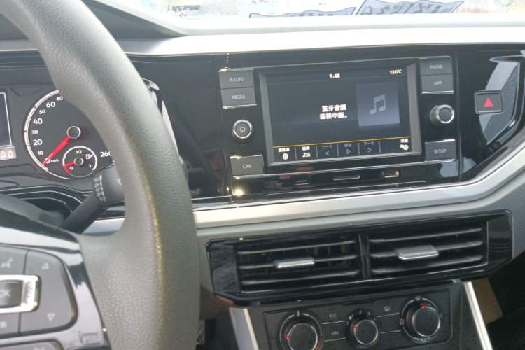 Used Volkswagen Polo 2019 Plus 1.5L Automatic Colorful Technology Edition Audio And AC Panel