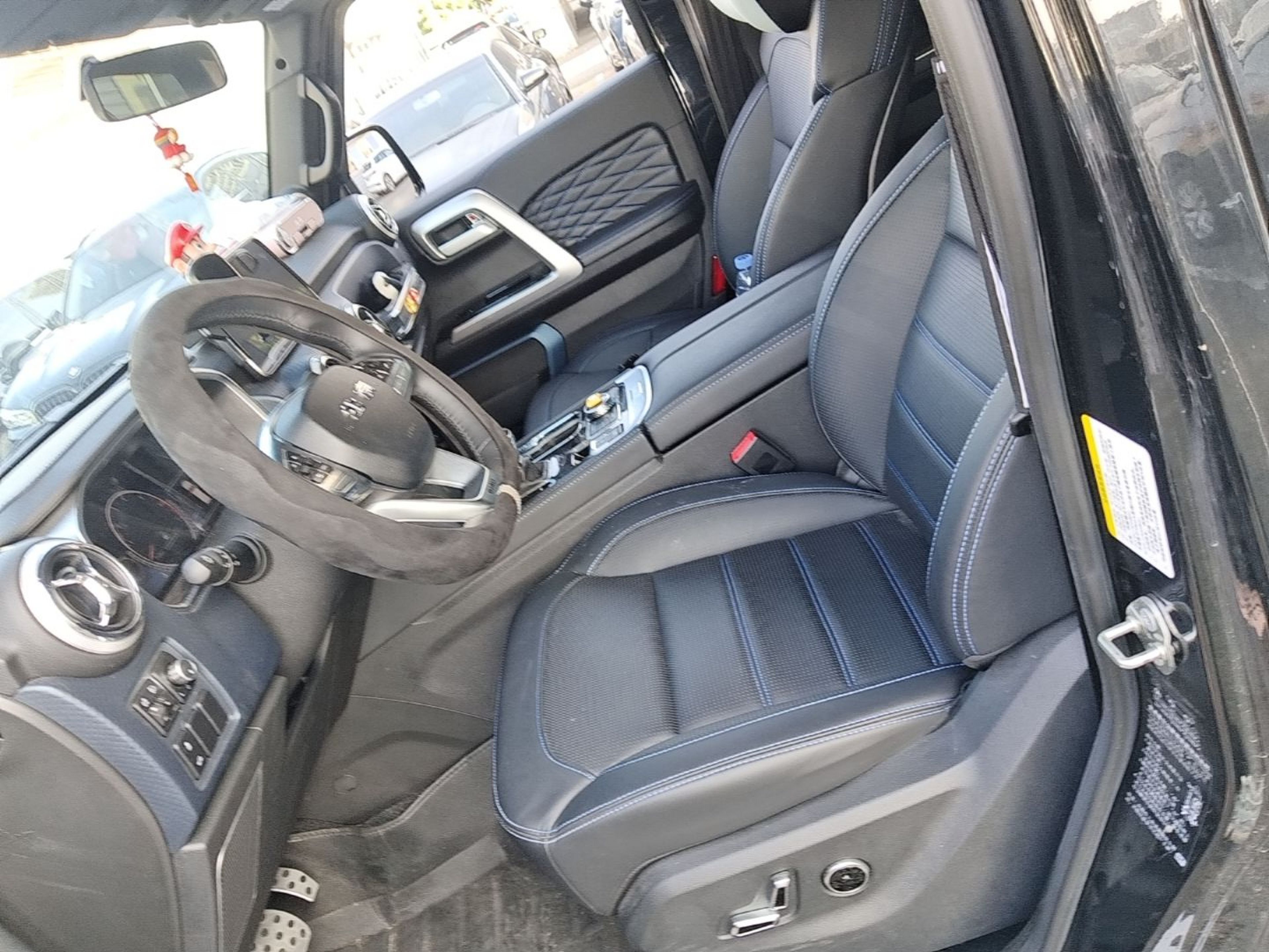Avant de la voiture