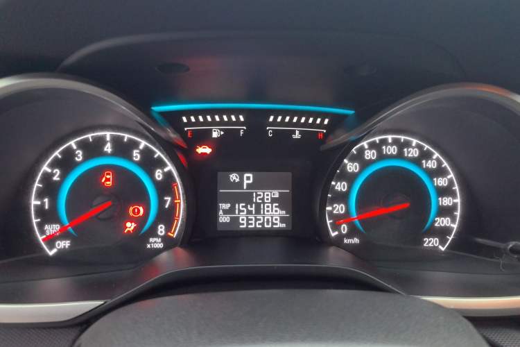 Used Chevrolet Cavalier 2019 320 Automatic Xinyue Edition Instrument Cluster