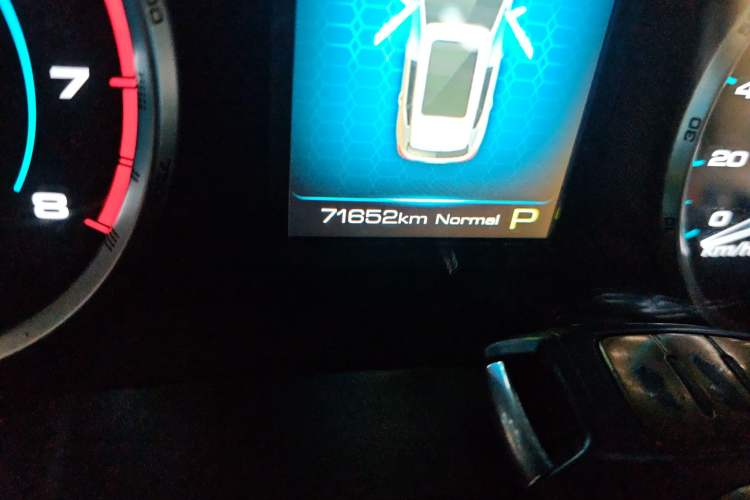 Used Haval H7 2019 2.0T Enjoyment Model China VI Standard Odometer Close Up