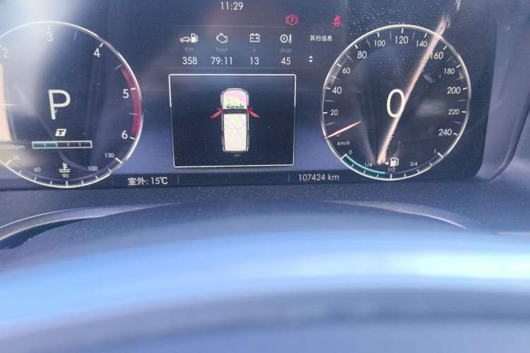 Used BAIC Off-Road BJ40 2021 2.0D Automatic Four-Wheel Drive Blade Hero Edition Adventurer Type Odometer Close Up