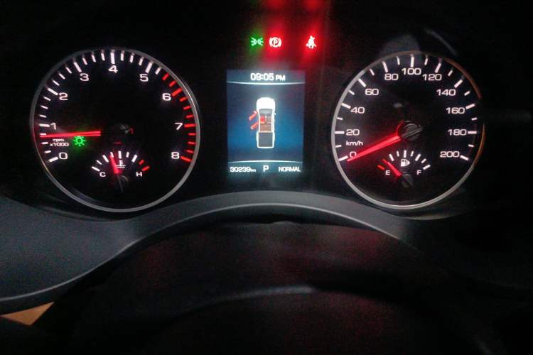 Used Great Wall Poer 2021 2.0T Global Version Automatic Gasoline 4x4 Sporty Standard-Box Trailer Edition GW4C20B Odometer Close Up