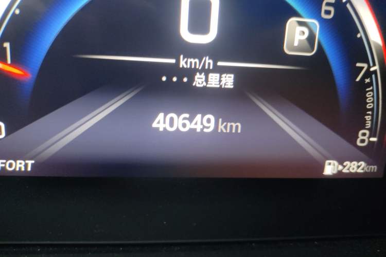 Used GAC Trumpchi M6 2023 PRO 270T DCT Luxury Edition Odometer Close Up