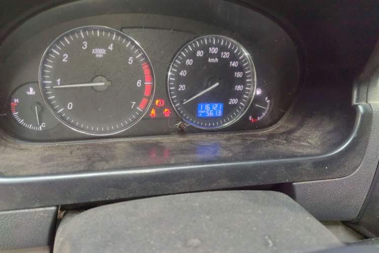 Used BAIC Weiwang M20 2014 1.5L practical type BJ415A Odometer Close Up