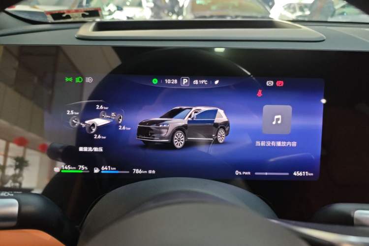 Used Hima AITO M9 2024 Range-Extended Max Edition 42 kWh 6-Seater Version Instrument Cluster