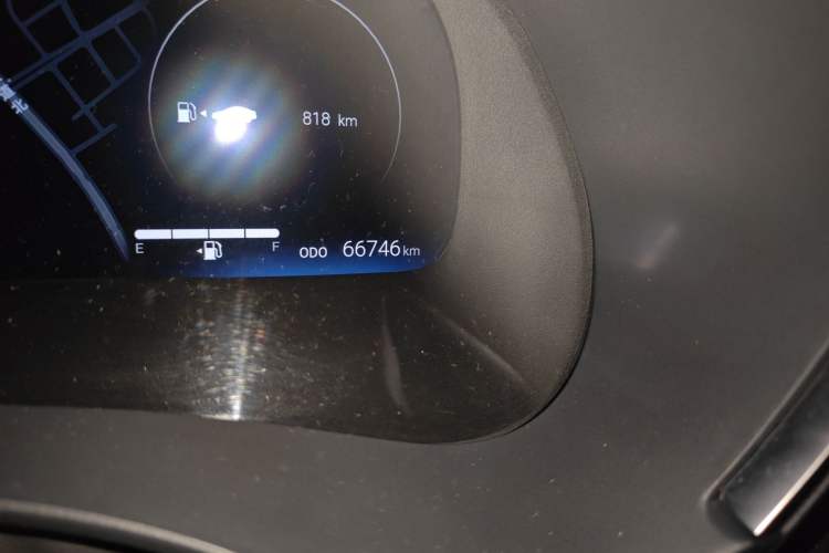 Used Toyota Highlander 2022 Dual-Engine 2.5L Four-Wheel Drive Supreme Edition 7-Seater Odometer Close Up