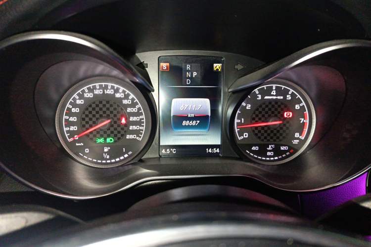 Used Mercedes-Benz GLC Coupe AMG 2017 AMG GLC 43 4MATIC Coupe SUV Instrument Cluster