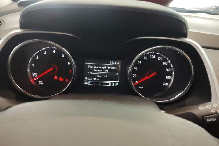 Used Chevrolet Trax 2019 Redline 335T CVT Trendy Version China VI Standard Instrument Cluster