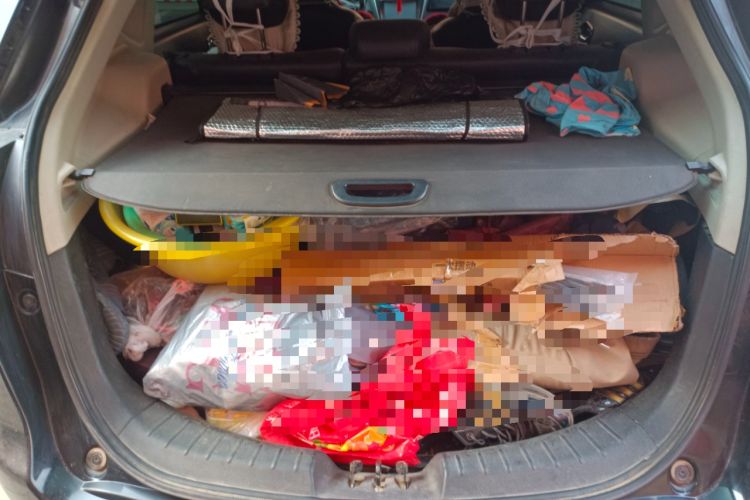 Used GAC Trumpchi GS5 2012 2.0L Manual Two-Wheel-Drive Anniversary Limited Edition Trunk