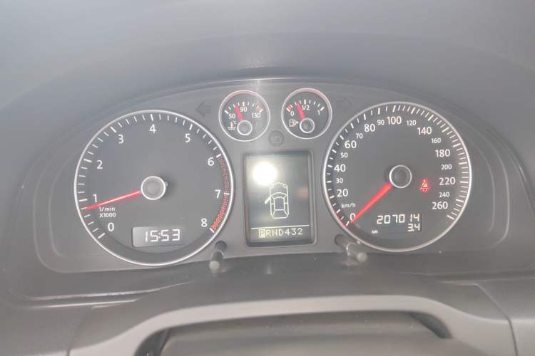 Used Volkswagen Passat 2009 1.8T Automatic Zunjie Model Instrument Cluster