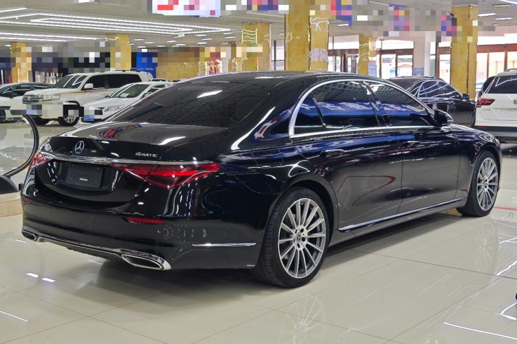 Used Mercedes-Benz S-Class 2023 S 400 L Business Model Rear Right 45 Deg