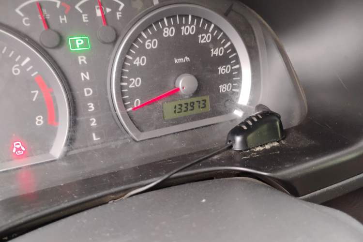 Used Suzuki Jimny 2011 1.3 AT Navigation Edition Odometer Close Up