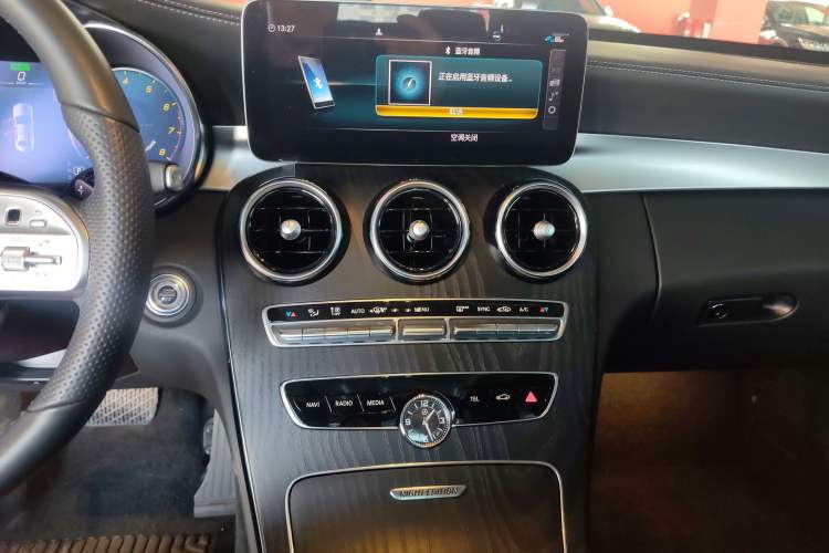 Used Mercedes-Benz C-Class 2021 C 260 L Sport Edition Star Collection Audio And AC Panel