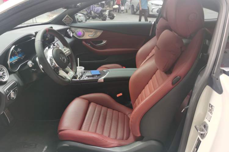 Used Mercedes-Benz C-Class AMG 2019 AMG C 43 4MATIC Coupe Left Front Seat