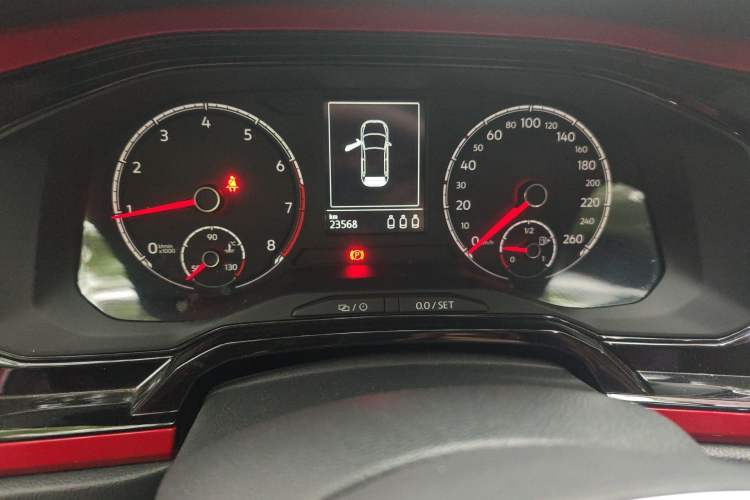 Used Volkswagen Polo 2019 Plus 1.5L Automatic Colorful Technology Edition Odometer Close Up