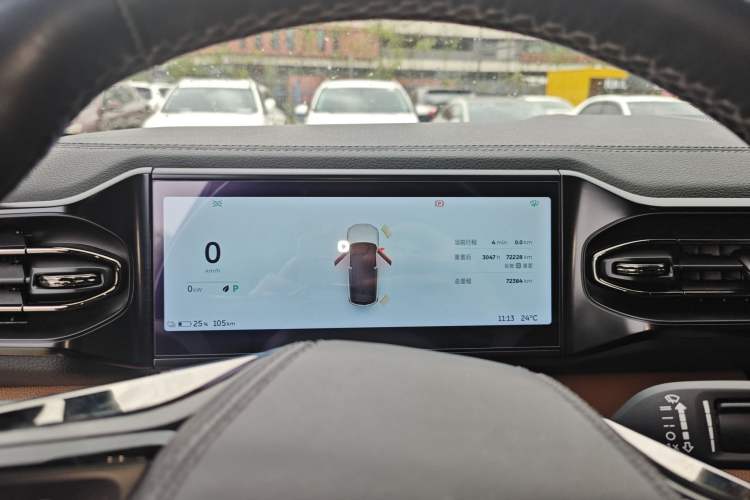 Used Nio ES8 2022 75 kWh Six-Seater Version Instrument Cluster