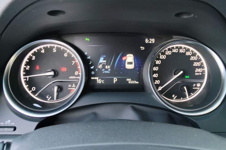 Used Toyota Camry 2019 Revised Version 2.5G Luxury Edition Instrument Cluster
