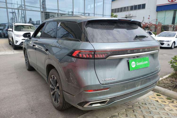 Used Chery Tiggo 9 2023 2.0T Dual-Clutch Two-Wheel Drive Leading Edition 5 Seats Rear Left 45 Deg