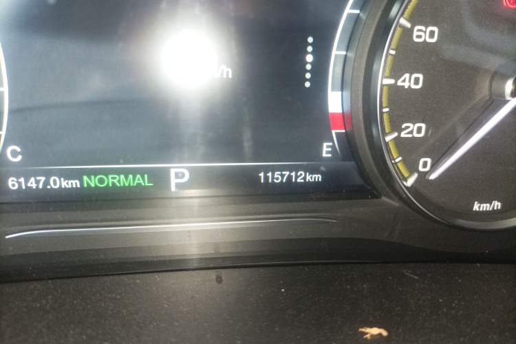 Used GAC Trumpchi M8 2023 Lingxiu Series 390T Deluxe Edition Odometer Close Up