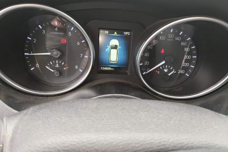 Used Haval H6 Coupe 2016 Blue Label 1.5T Manual Two-Wheel Drive Elite Model Odometer Close Up