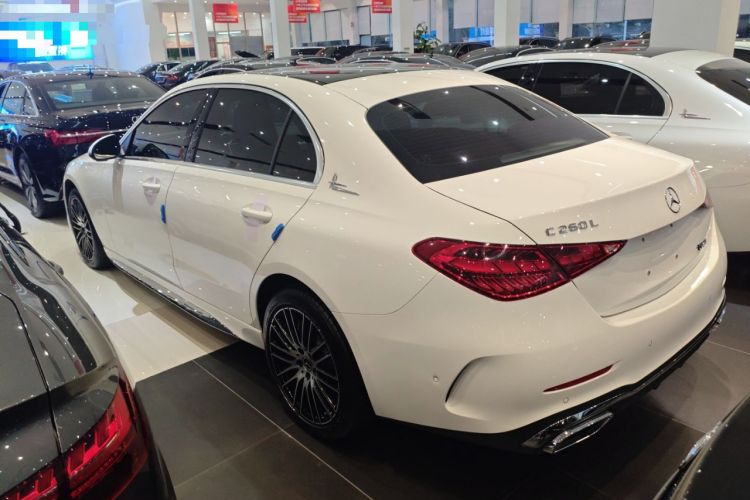 Used Mercedes-Benz C-Class 2024 Restyled C 260 L Sport Edition Rear Left 45 Deg